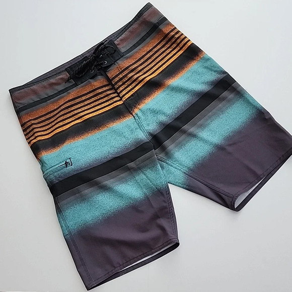 Burnside Men's Swim Shorts  Size 34 - Picture 3 of 14